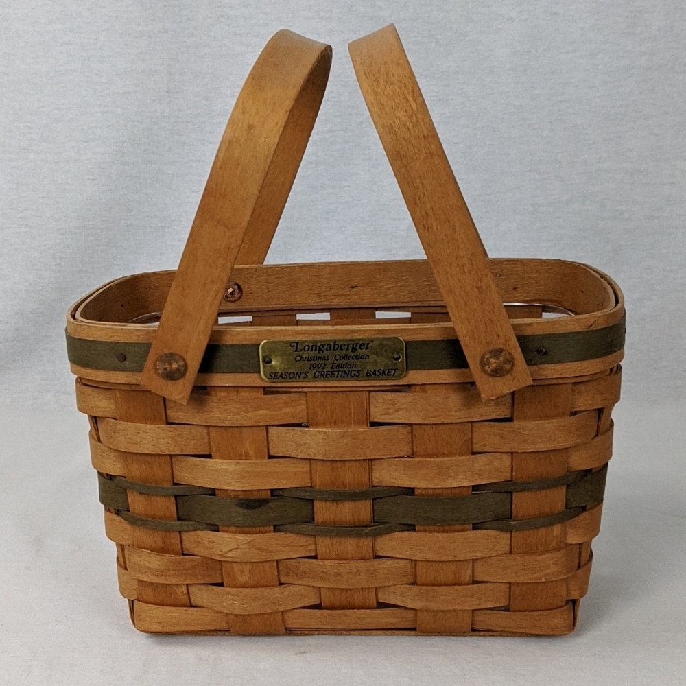 Longaberger Christmas 92 Seasons Greetings Basket